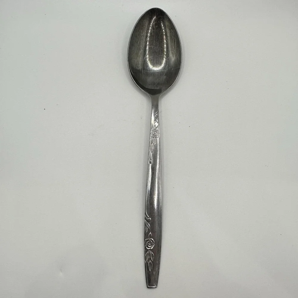 IIC Stainless Imperial Rosemere Serving Spoon Replacement Stainless Steel 8 1/2